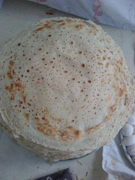 نانه شكينه و ناو  ساجى  - 2