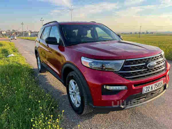 FORD EXPLORER XLT 2020 RED