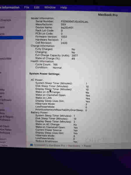 Macbook pro 2019 screen 13inch  - 4