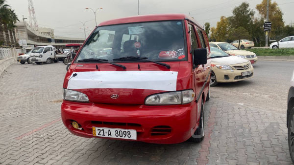 ميني باص سياره كه زؤر خاوين  جوانه دينار مسره في تيانييه بيش و بشتي تازه توند كراوه ته وه تاخم تاييه - 5