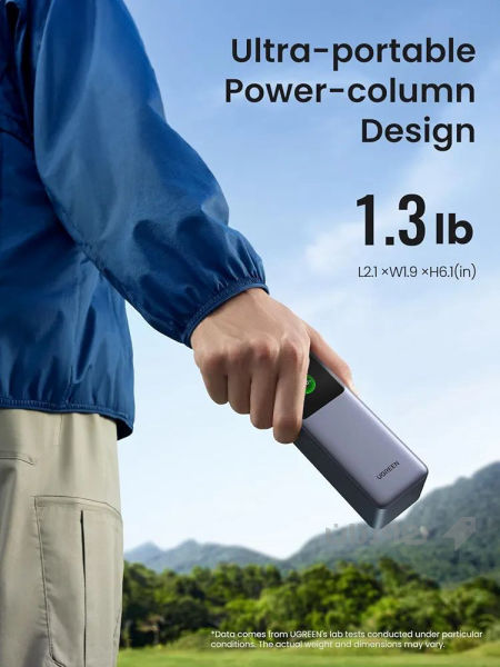 Power bank ugreen 25000mah 200w  - 6