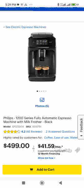 مكينة قهوة ماركة فيليبس  - 3