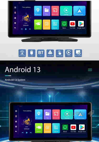 Podofo 10.36 Portable Android Car Player  - 2