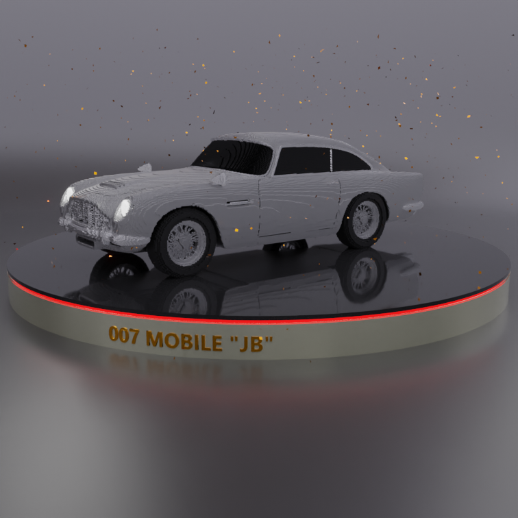 HashGarage Car #0825 - "007 Mobile ""JB""