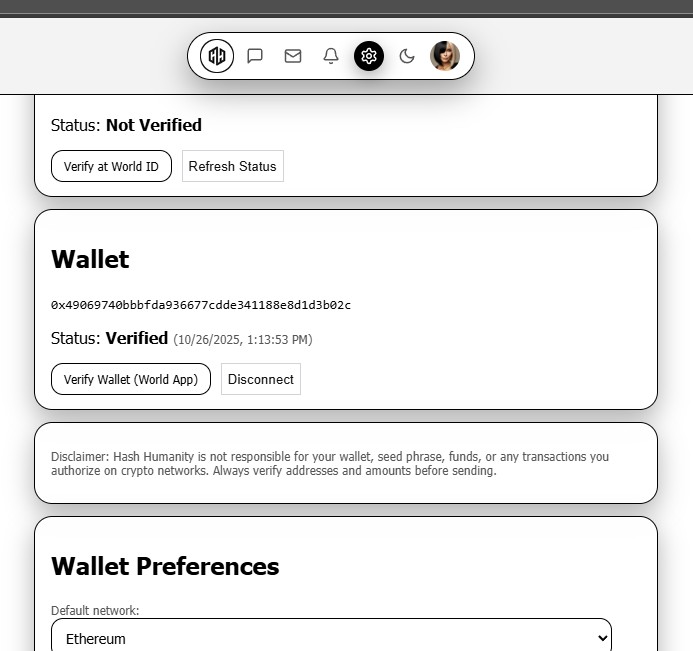 Hash Humanity — Human Identity Layer Social Club