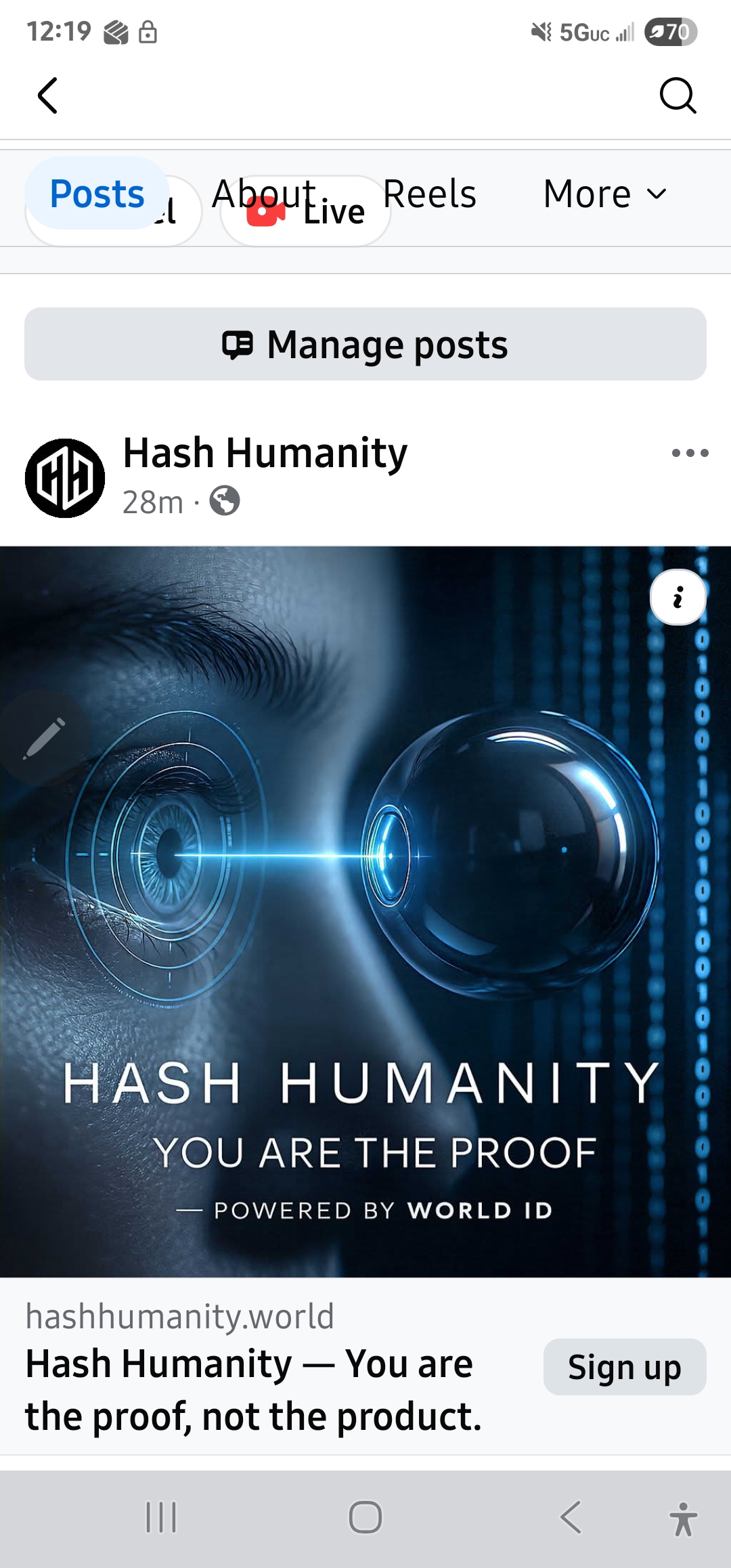 Hash Humanity — Human Identity Layer Social Club
