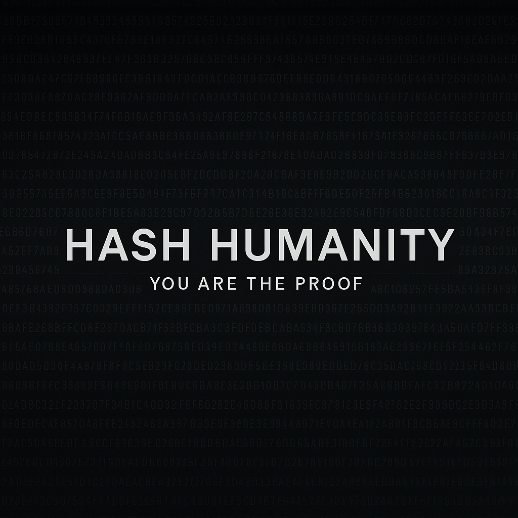 Hash Humanity — Human Identity Layer Social Club