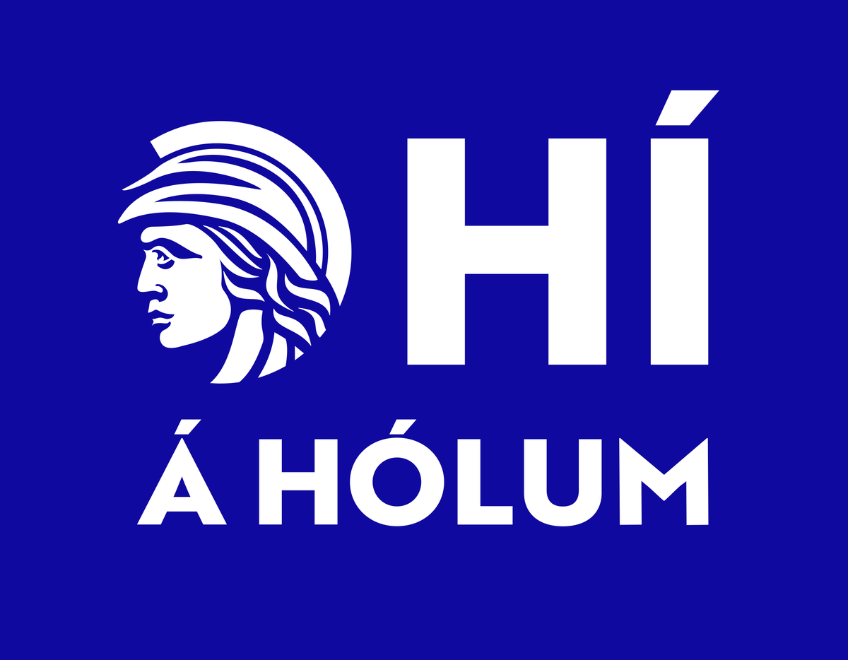 Háskóli Íslands á Hólum logo