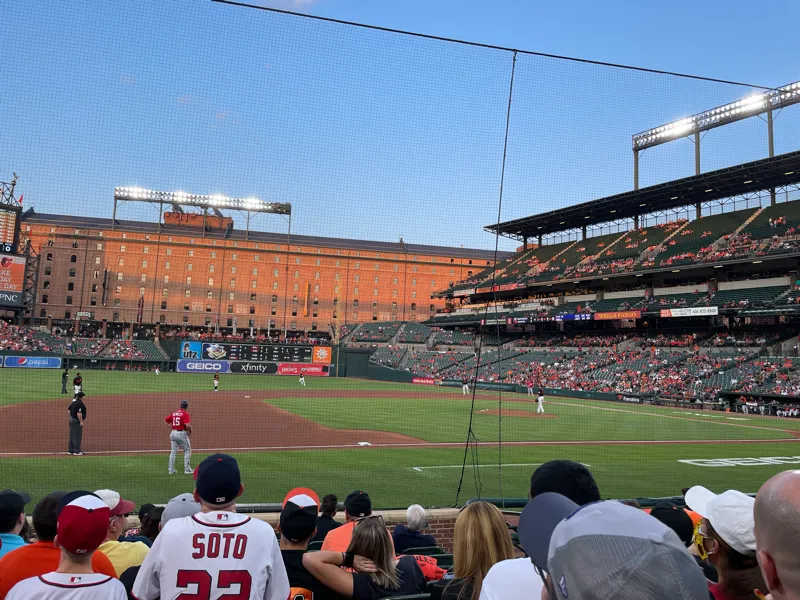 Line of sight from seat