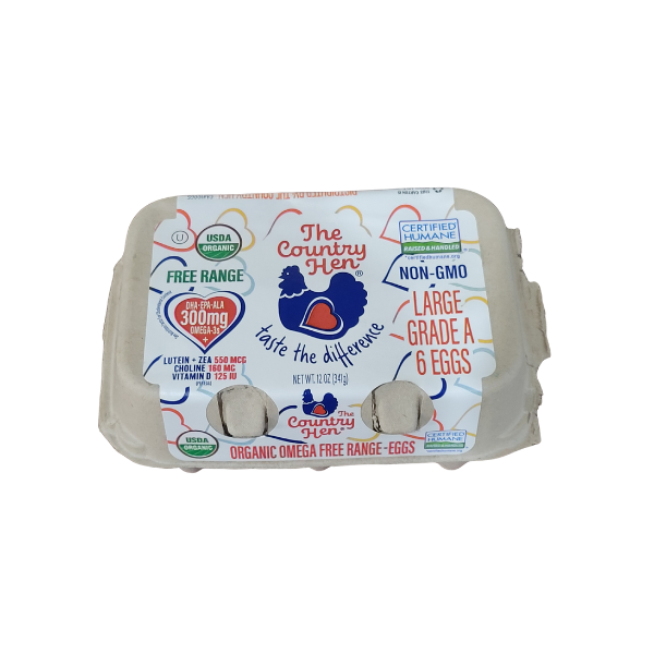 6 Eggs Free Range, The Country Hen