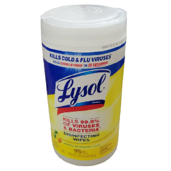 Lysol Disinfecting Wipes, 95 Count