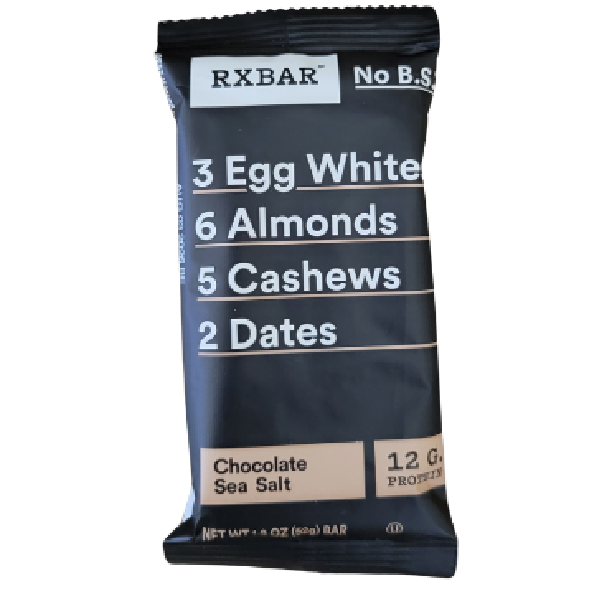 RXBAR Protein Bar, Chocolate Sea Salt