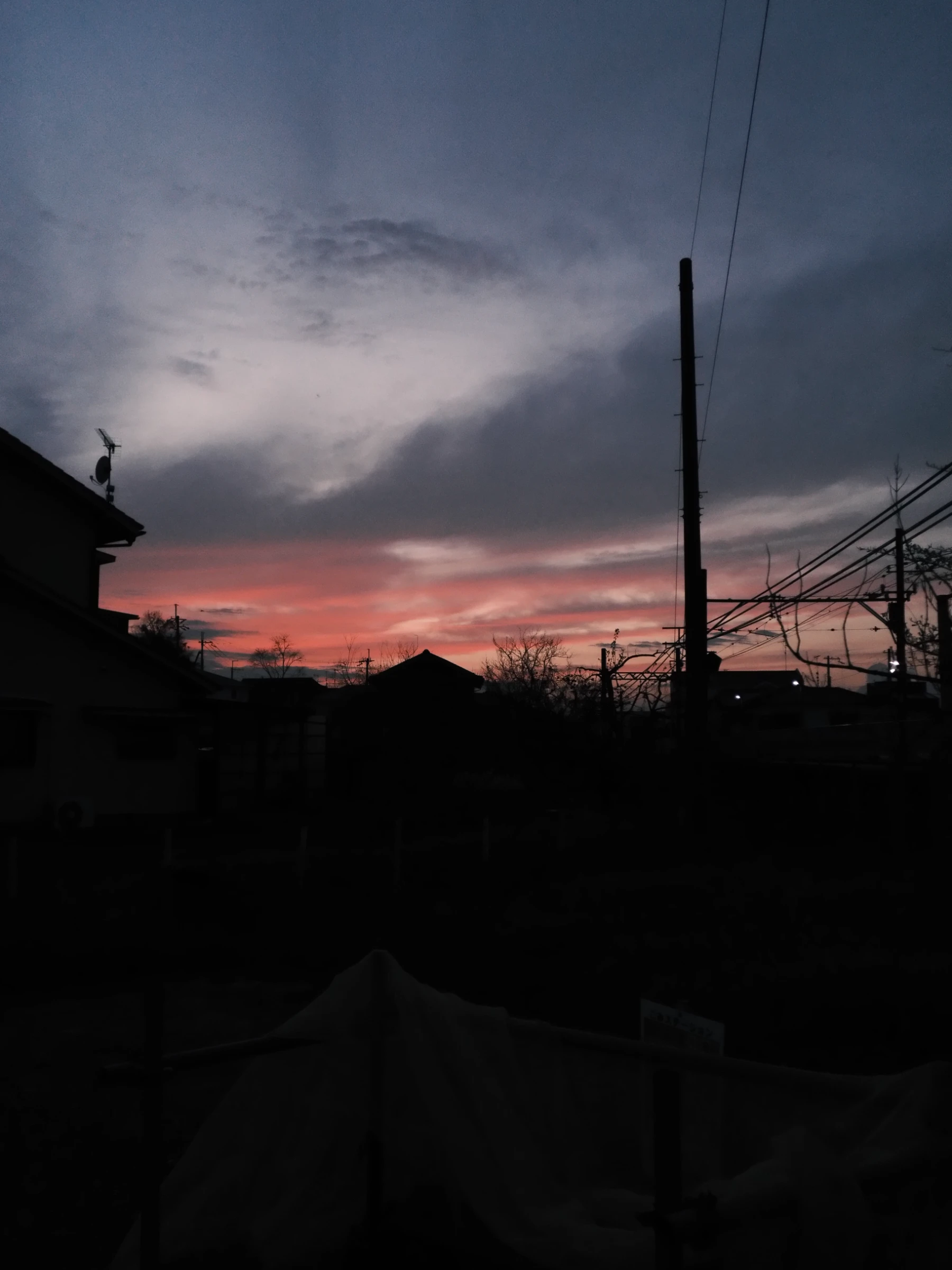 夕焼け