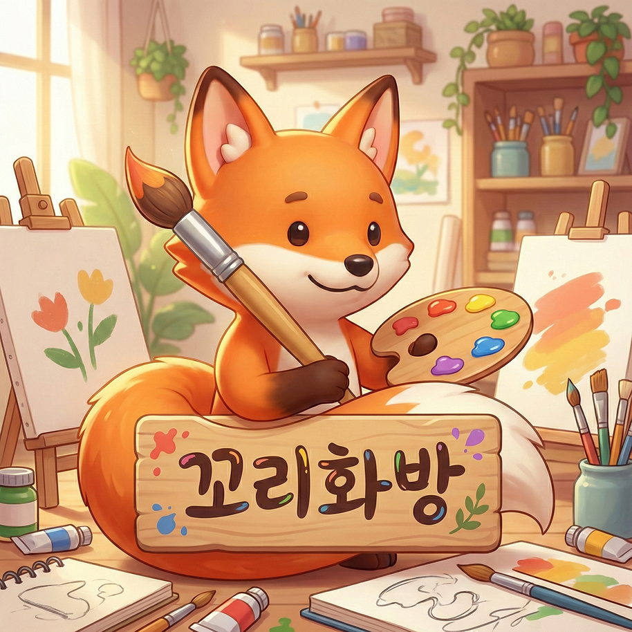 꼬리 화방