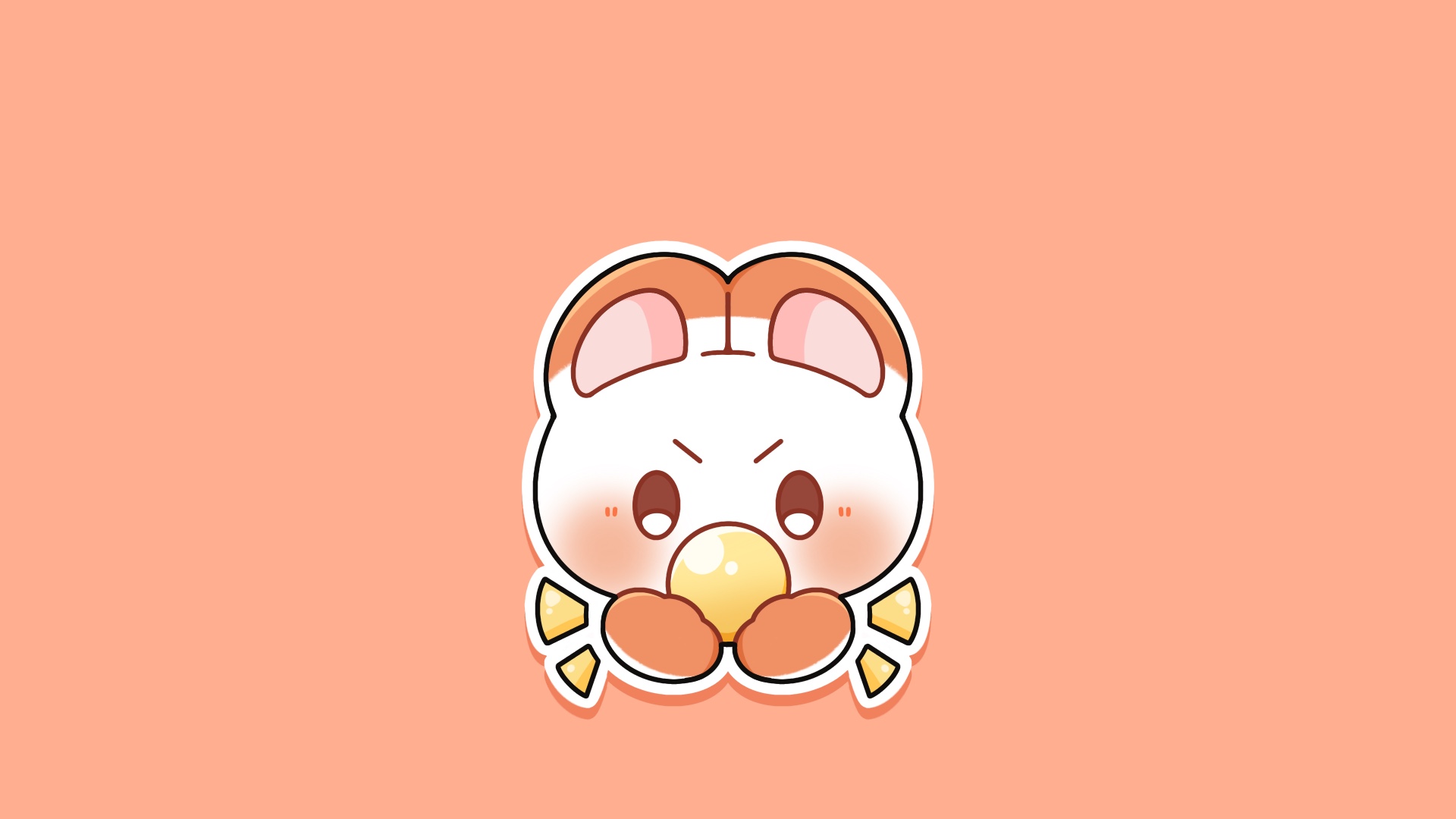 달맞이 홍시 배경화면(pc) 상품 이미지