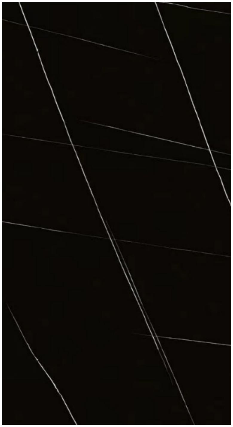 Straight Black and White Vein