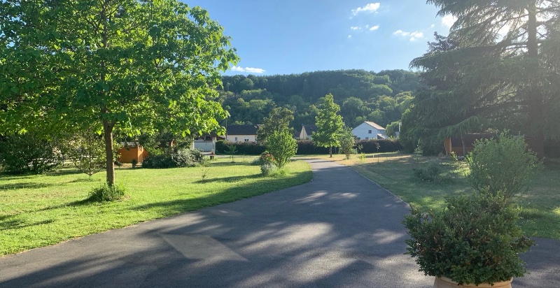 Vue sur la vallée depuis la chambre Lavande