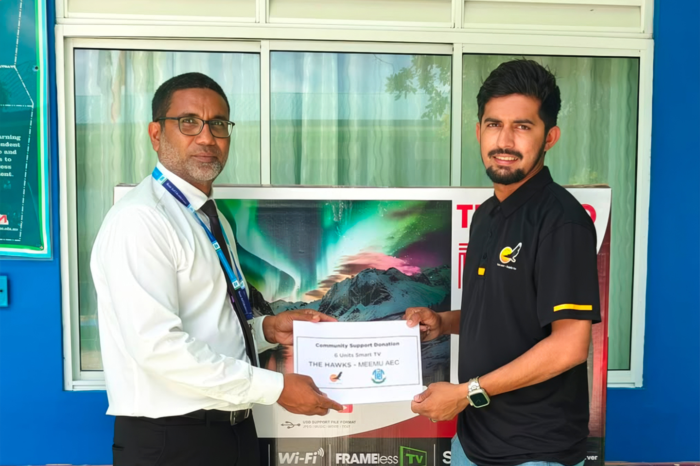 Digitalizing Education: The Hawks Equips Three Schools with Smart TVs