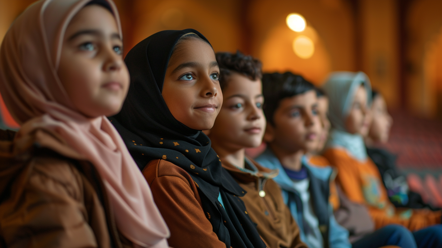 Students learning and collaborating