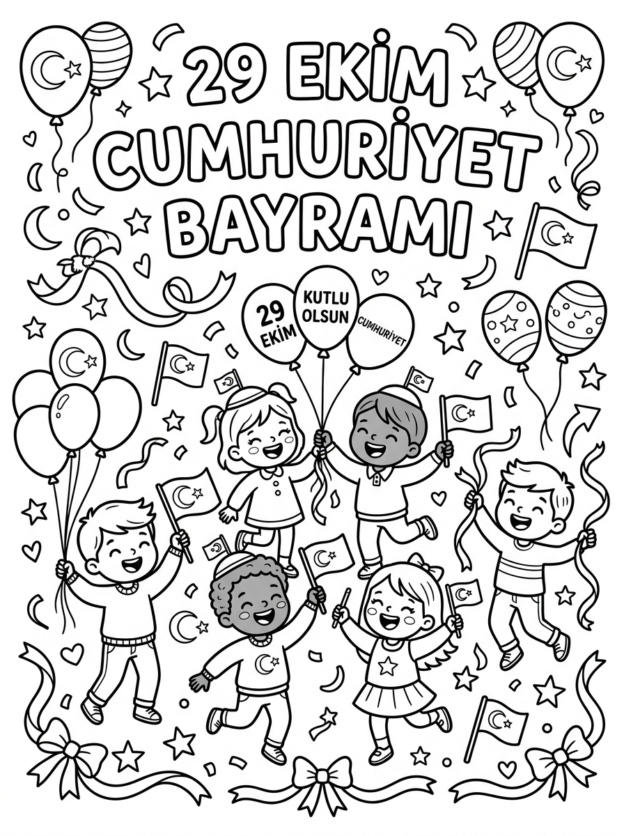 29 Ekim Cumhuriyet Bayramı Kutlama Sayfası
