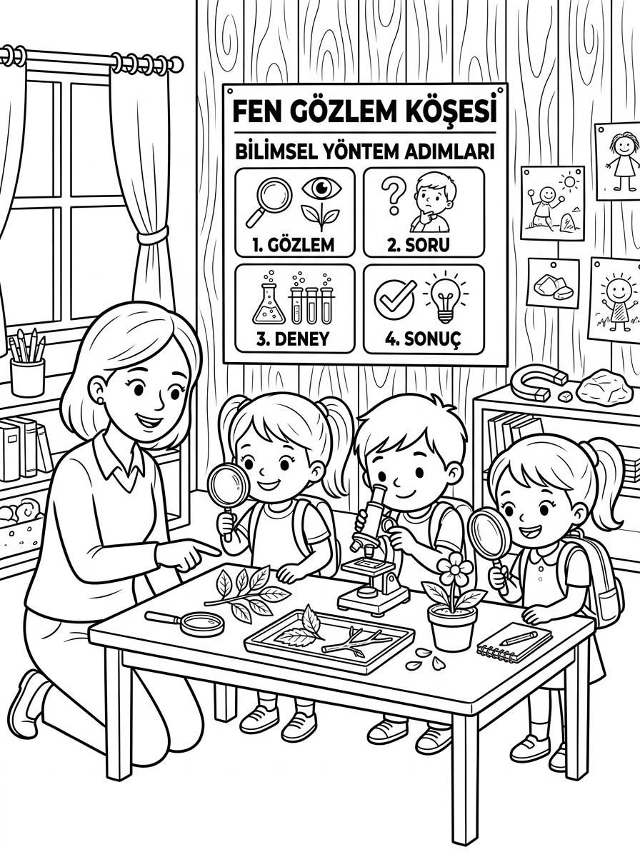 Haberleşme Araçları + İletişim - 3 Boyama Cevre Sinif (36-48 Ay)