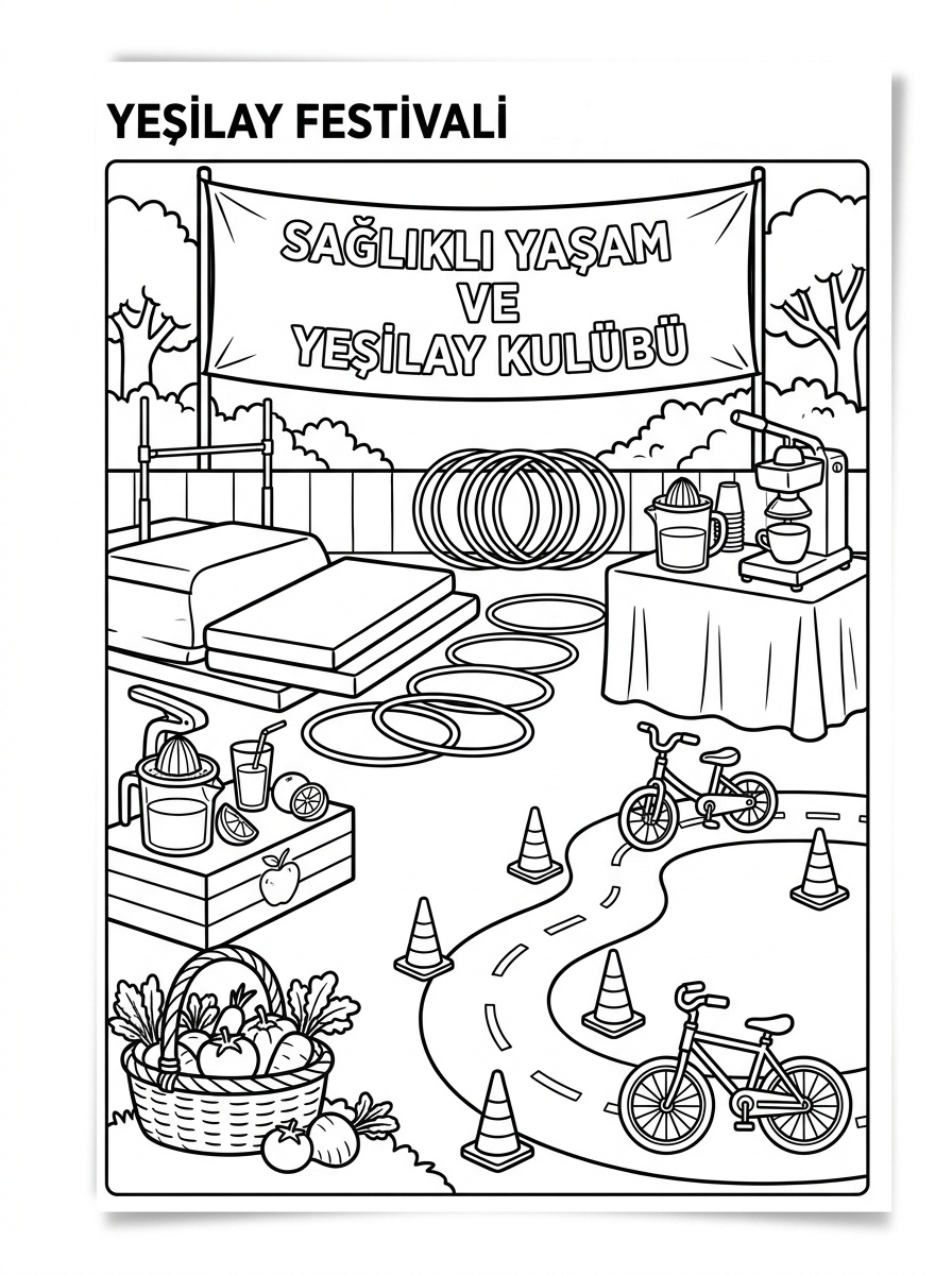 Yeşilay – Duman Avcıları - 3 Boyama Zor (36-48 Ay)