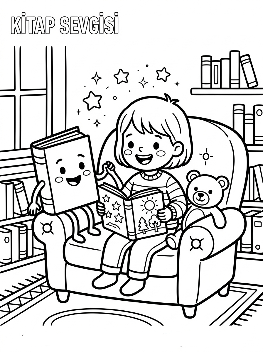 Kutup Hayvanları ve Kutup Ayıları [Kutuphaneler Haftasi Ve Kitap Sevgisi] – 1 Boyama Kolay (36-48 Ay)