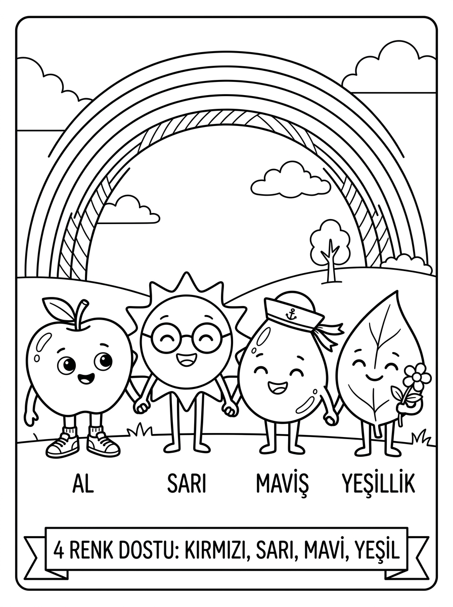 Kaygan / Pütürlü + Hazine Sandığı - 2 Boyama Karakter Nesne (36-48 Ay)