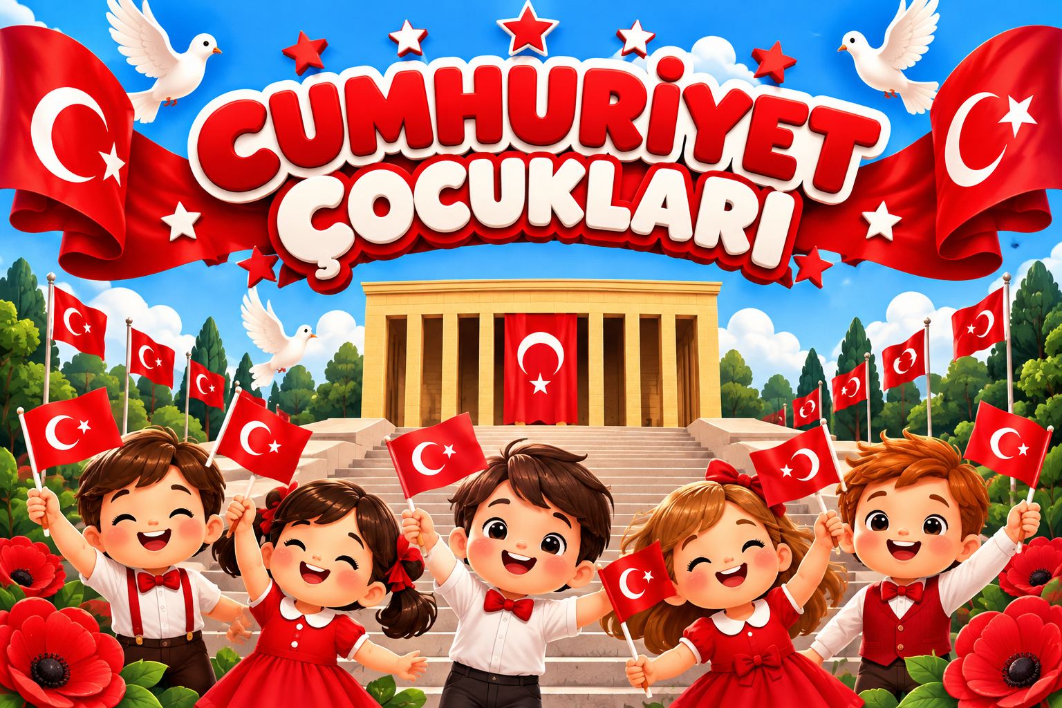 Cumhuriyet ÇOcukları AnıTkabir’De