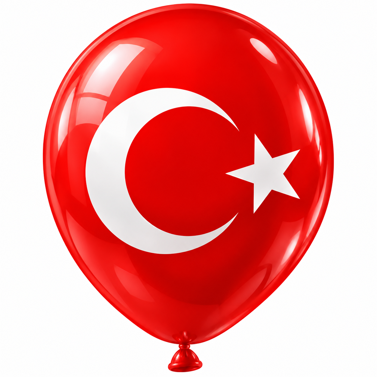 Parlak TüRk Bayrağı Balonu