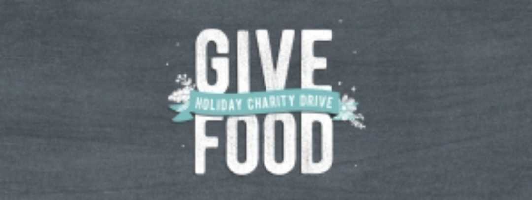 give food holiday charity drive