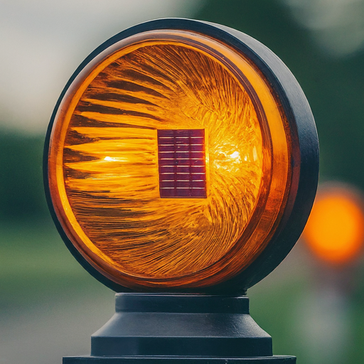 Solar Traffic Blinker