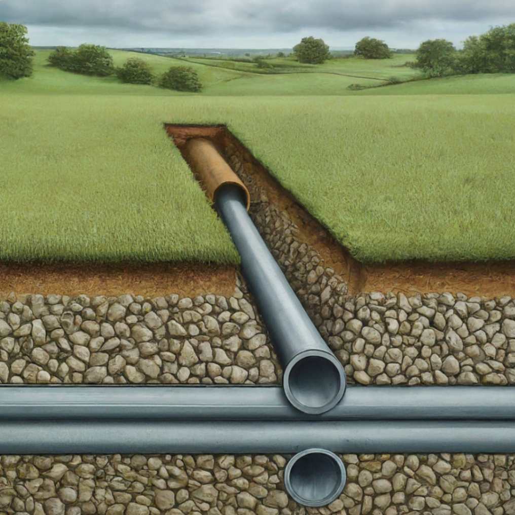 Underground Drainage Pipes