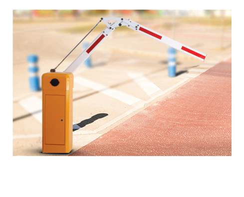 FOLDING BOOM BARRIER