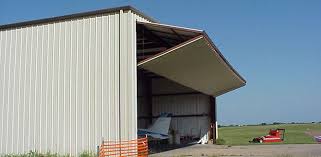 METAL HANGAR DOOR