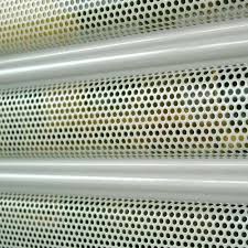 PERFORATED ROLLING SHUTTER