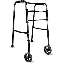 IRON SILVER ADULT MOVABLE WALKER