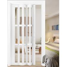 FOLDING DOOR WITH DOUBLE SIDE CLADDING SHEET (NON INSULATED)