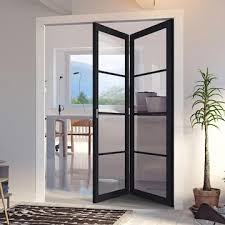 FOLDING DOOR WITH DOUBLE SIDE CLADDING SHEET (NON INSULATED)