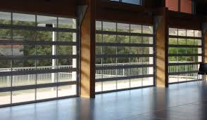 TRANSPARENT SECTIONAL OVERHEAD DOOR