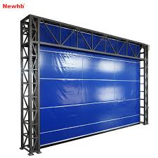 Vertical Lifting Fabric Doors