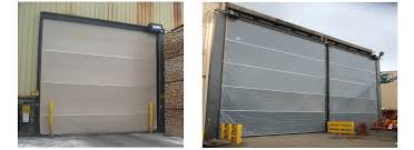 Vertical Lifting Fabric Doors