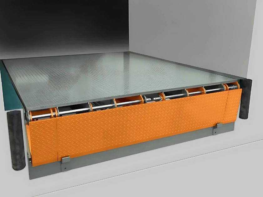 Radius Lip Dock Levelers