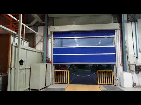 HIGH SPEED DOOR - PVC CURTAIN FOLD UP DOOR