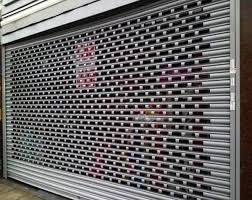 Galvalume Perforated Rolling Shutters