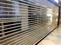 POLYCARBONATE OR TRANSPARENT ROLLING SHUTTER