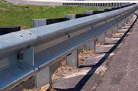 W- Beam Crash Barrier