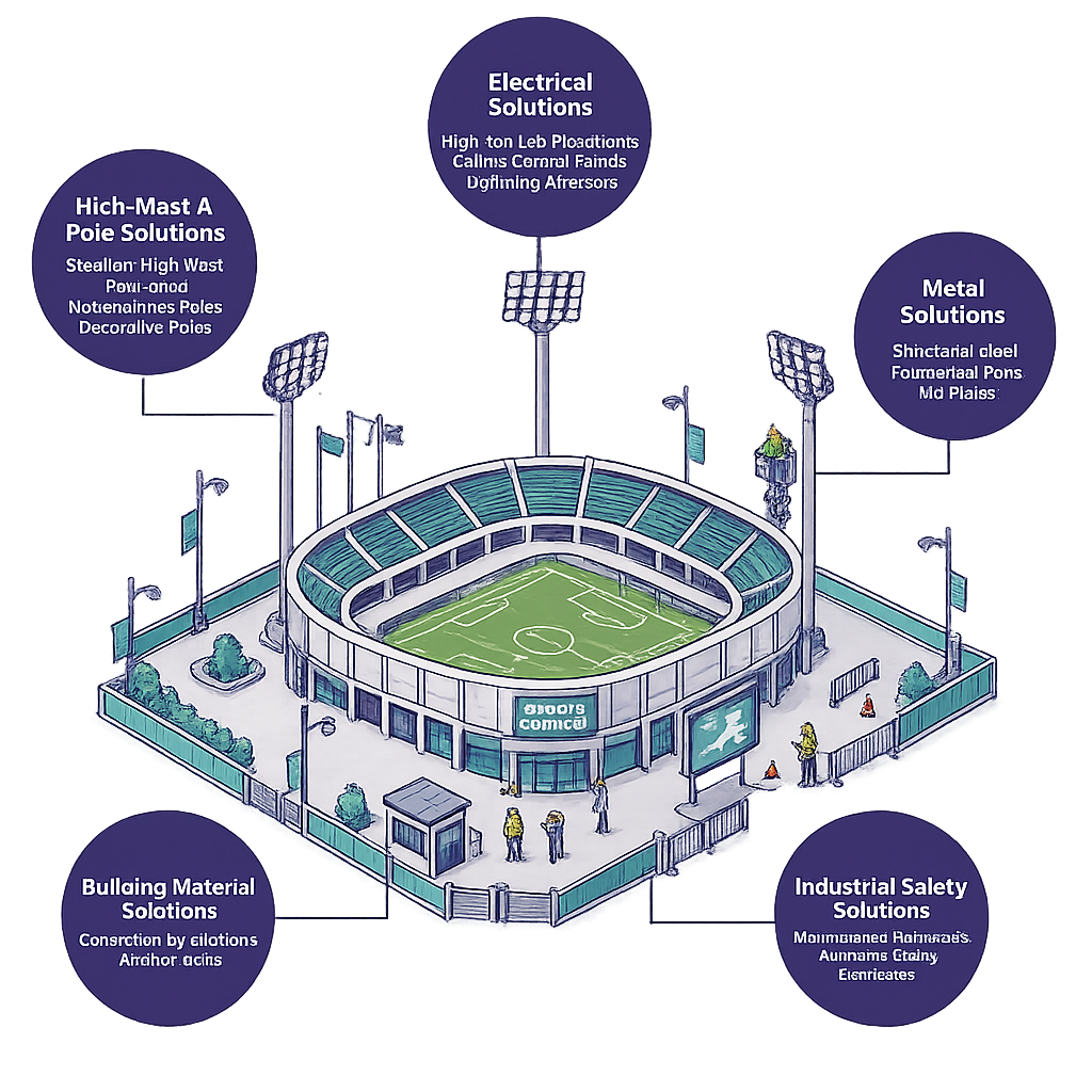 Stadium & Sports Complex Lighting Bundle