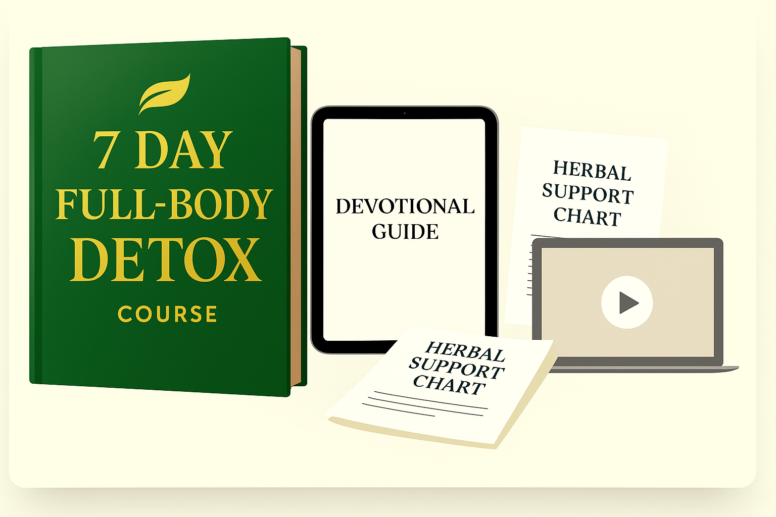 7-Day Full-Body Cleanse Course materials