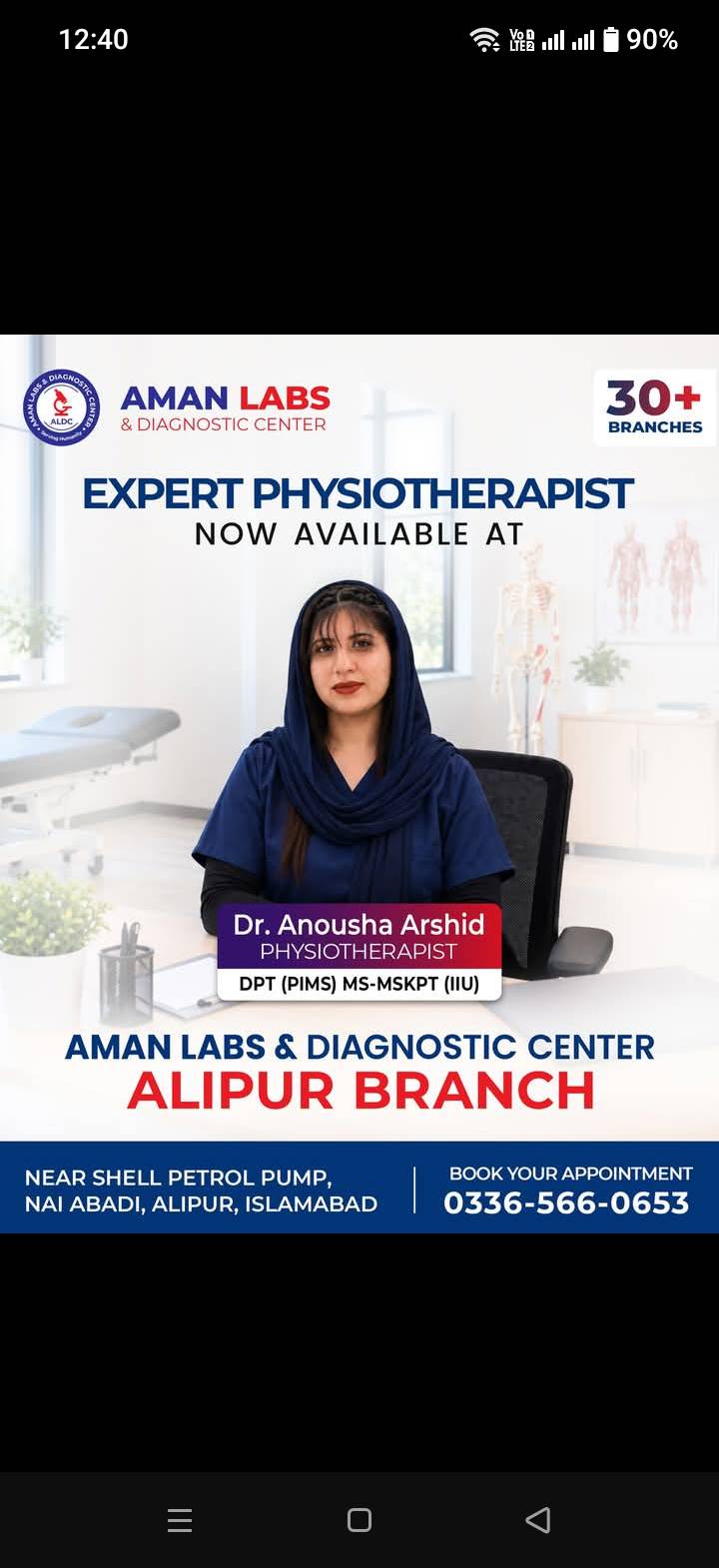 Anousha Arshid PT